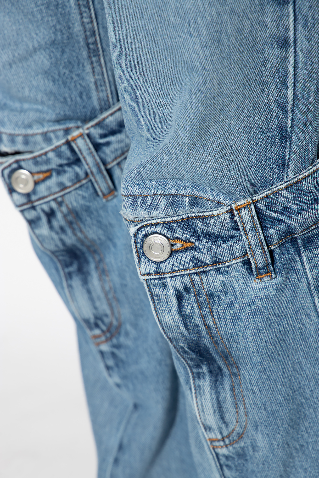 Blue Jeans with cut-outs Coperni - Vitkac Canada